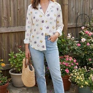 blouse size XL woman long sleeves